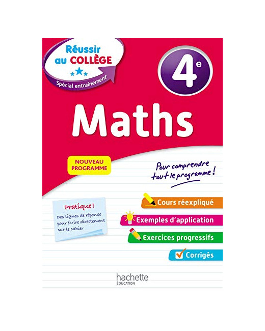 Réussir au collège - Maths 4e