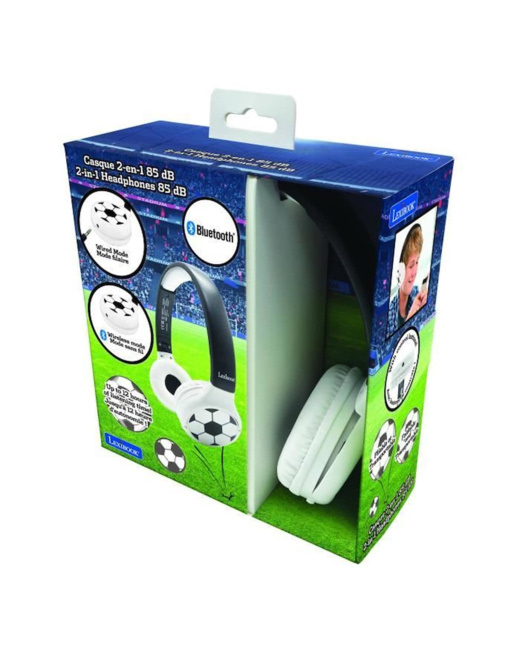 Casque 2 En 1 bluetooth et filaire Football