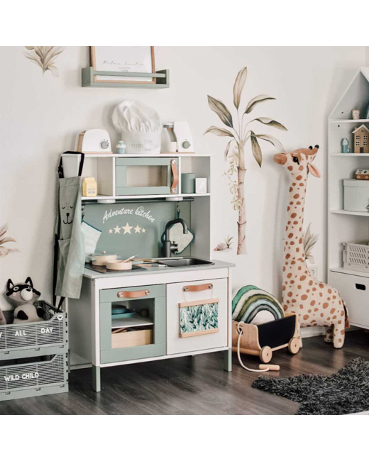 Planche de stickers enfants - Plantes de jungle