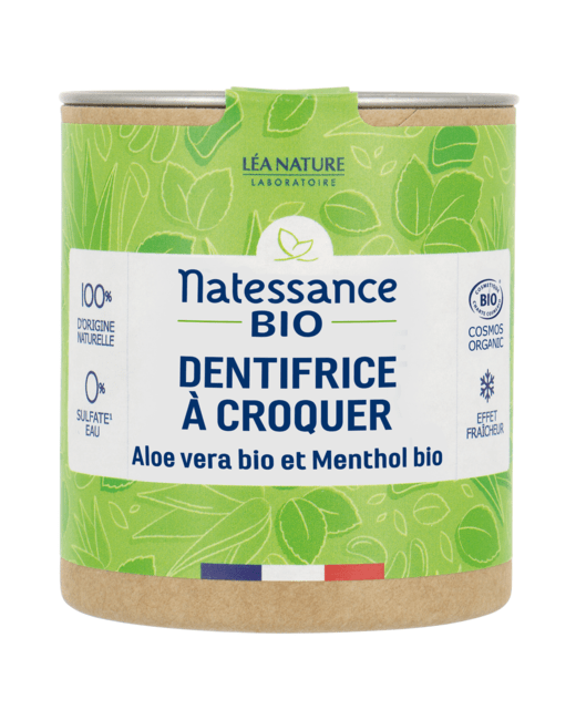 Dentifrice à croquer fraîcheur