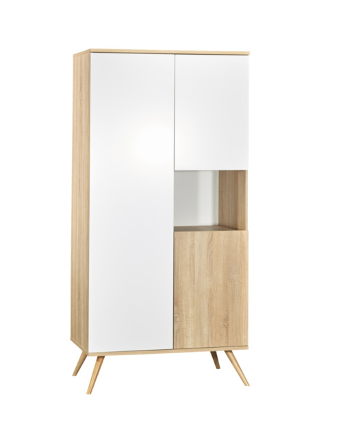 Armoire 3 portes et 1 niche SEVENTIES