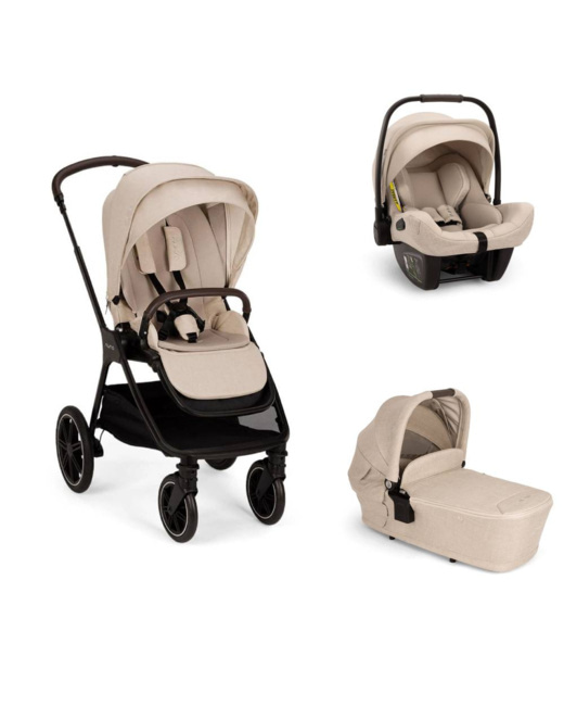 Poussette Trio Triv lx + Siège auto Pipa Next + Nacelle Lytl