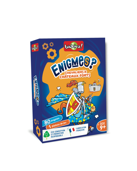 Jeu éducatif Enigmes - Chevaliers et châteaux forts