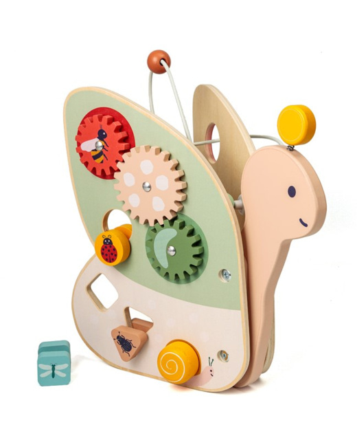 Papillon d'activités en bois