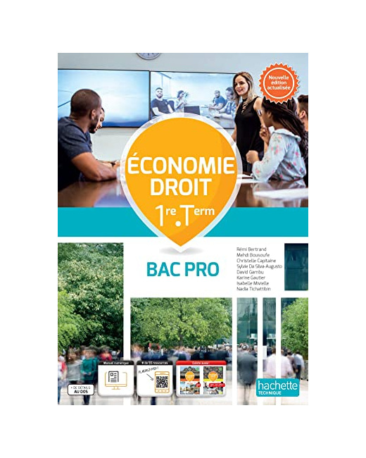 Économie - Droit 1re Term Bac Pro - Livre élève Ed. 2023