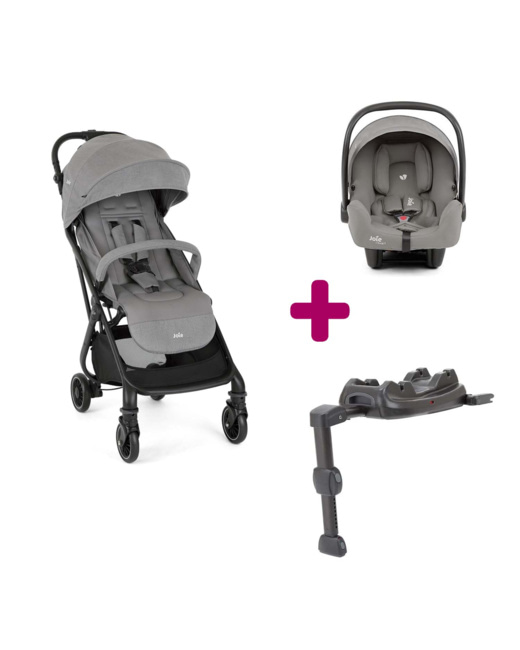 Poussette duo Tourist + siège auto i-snug 2 + base lx 2