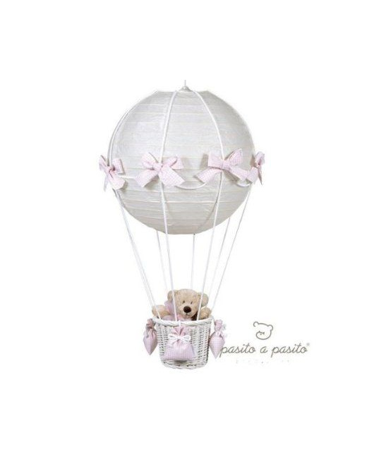 Lampe suspension Montgolfière