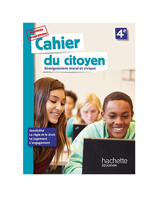 Cahier du citoyen 4e - éd. 2019