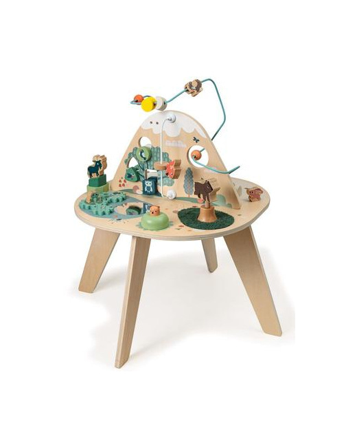 Table d'activités de La Montagne Magique