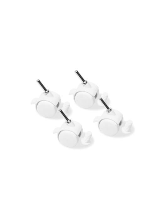 Kit de 4 roulettes pivotantes pour mini lit