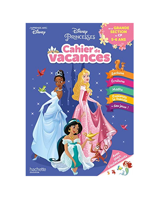 Disney - Princesses - Cahier de vacances 2023, De la Grande Section au CP