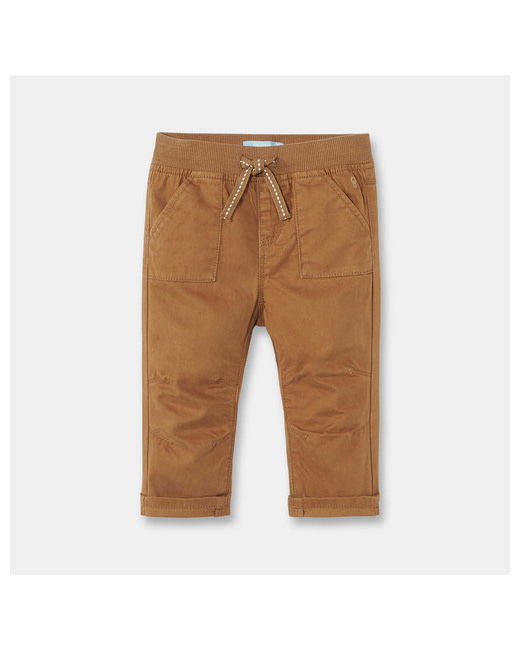 Pantalon toile taille élastiquée