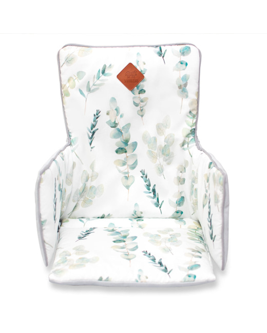 Coussin de chaise haute bébé, Eucalyptus