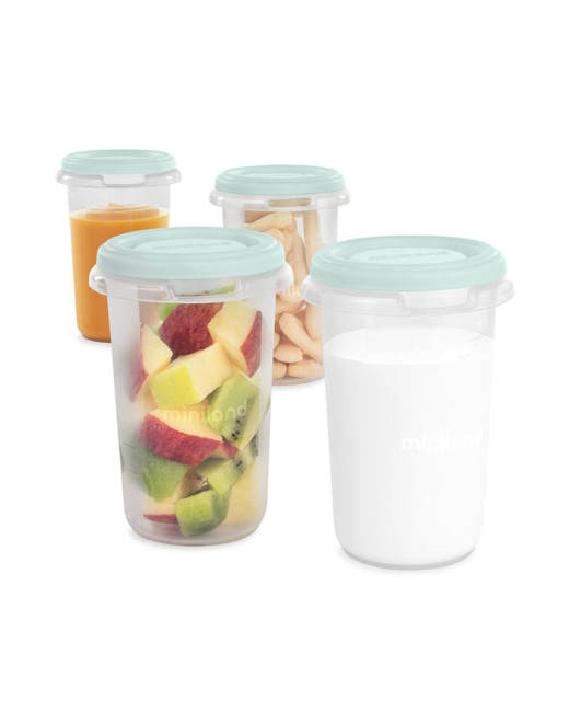 Set de 4 hermétiques 330ml Hermisized