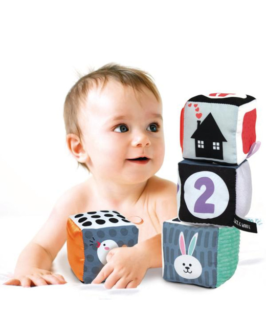 Cubes en tissu 
