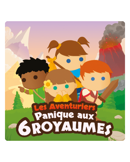 Livre audio enfant - Panique aux 6 Royaumes