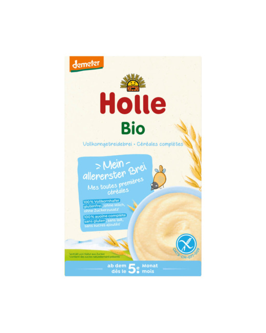 Mes toutes premières - Céréales complètes bio avoine sans gluten