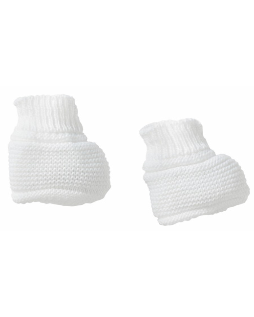 Chaussons en maille naissance