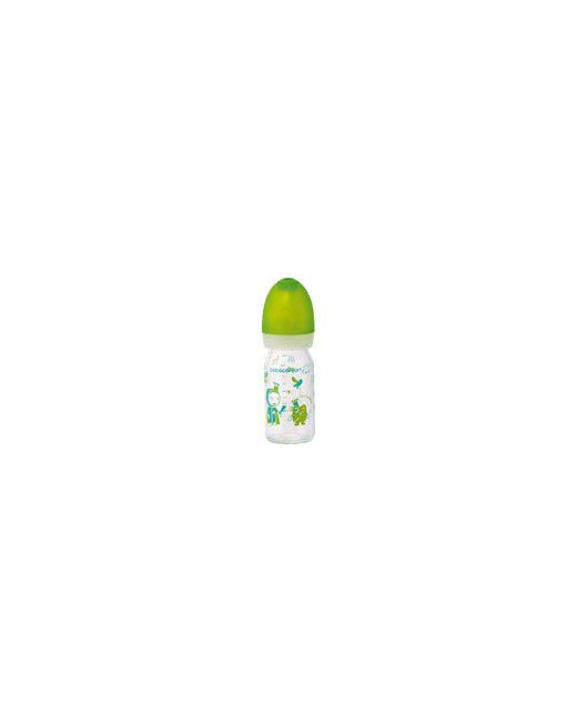 Biberon verre 110 ml t1 latex prince et fee