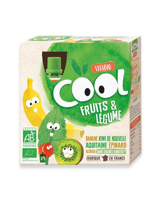 Cool Fruits et Légume - Banane Kiwi d'Aquitaine Epinard Acérola