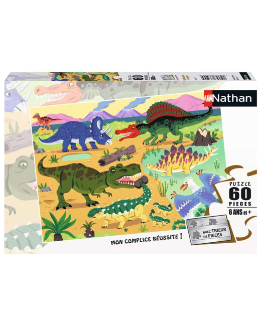 Puzzle Les dinosaures du Crétacé - de 6 ans