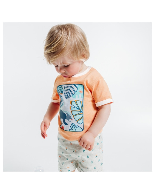 T-shirt à patch jungle