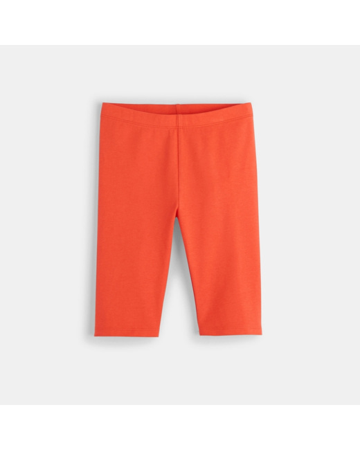 Legging cycliste rouge fille