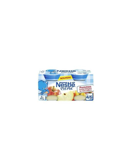 P'tits pots Pomme 2x80g