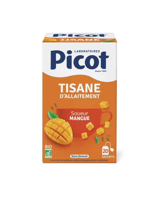 Tisane d'allaitement mangue