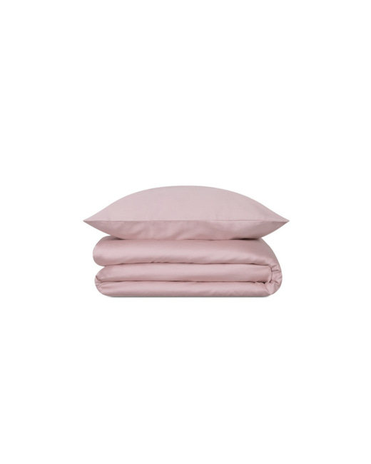 Housse de couette en satin de coton - Dusty Pink