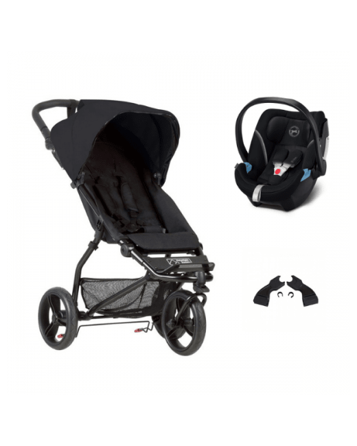 Poussette Mini + coque Cybex Aton 5