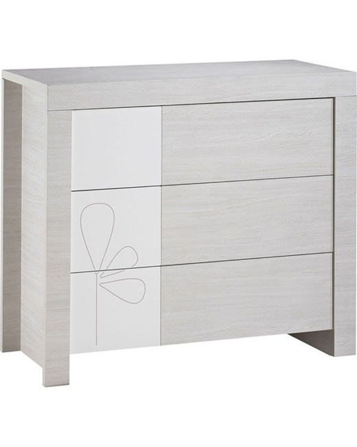 Commode bébé 3 tiroirs Opale 