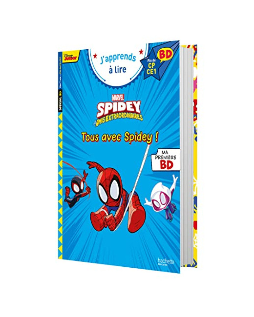 Disney BD Fin de CP - CE1 - Spidey et ses amis extraordinaires - Tous avec Spidey !