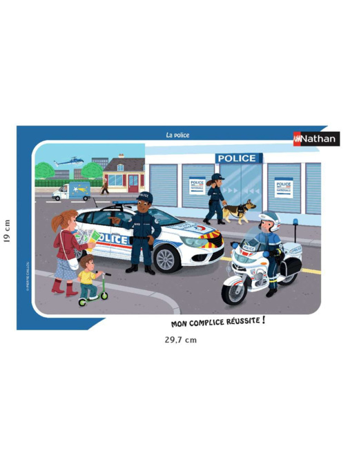 Puzzle La police - de 3 ans