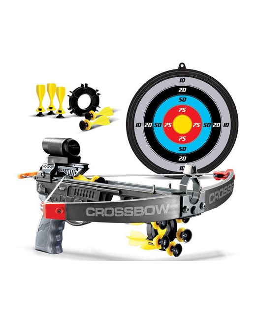 Jeu d'action arbalète avec cible