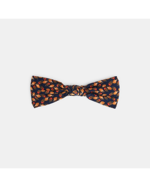 Headband imprimé bleu fille