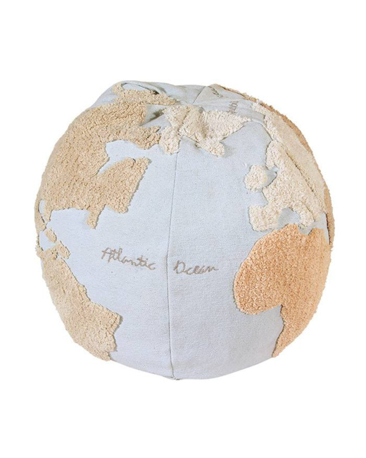 Pouf Carte du Monde