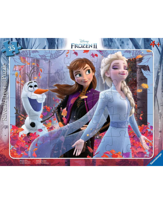 Puzzle La magie de la Nature / Disney La Reine des Neiges 2 - de 4 ans