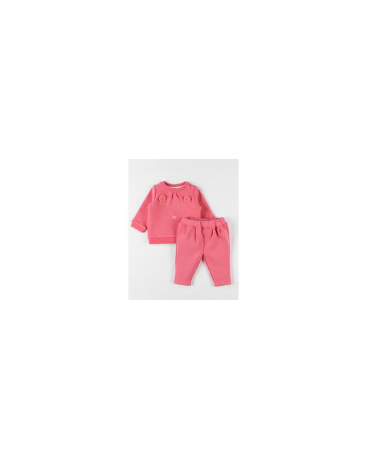 Set sweat brodé léopard + jogging
