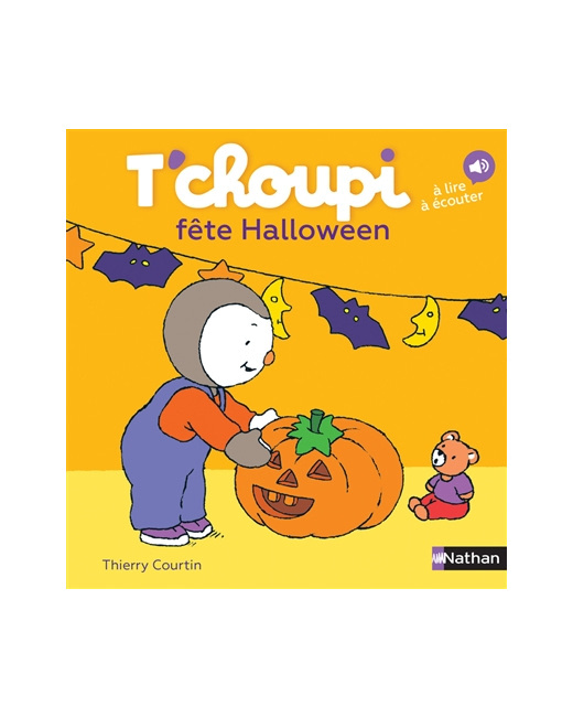 Livre T'choupi fête Halloween