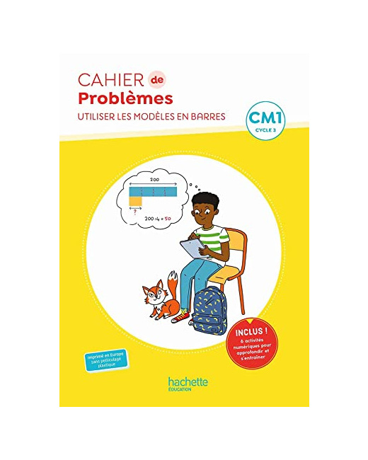 Cahier de problèmes CM1 - Cahier élève - Ed. 2023: Utiliser les modèles en barres