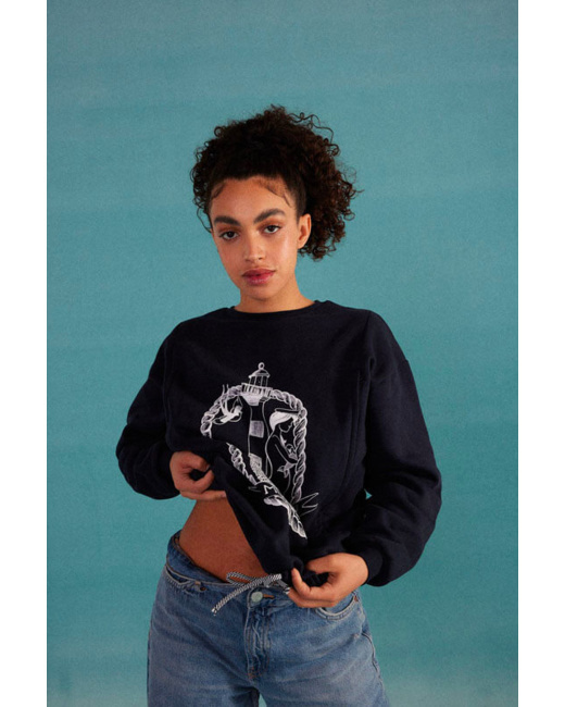 Sweatshirt d'allaitement Mère-Made