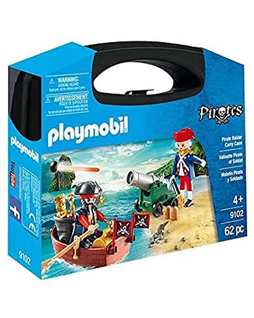 Playmobil Pirates - Valisette pirate et soldat