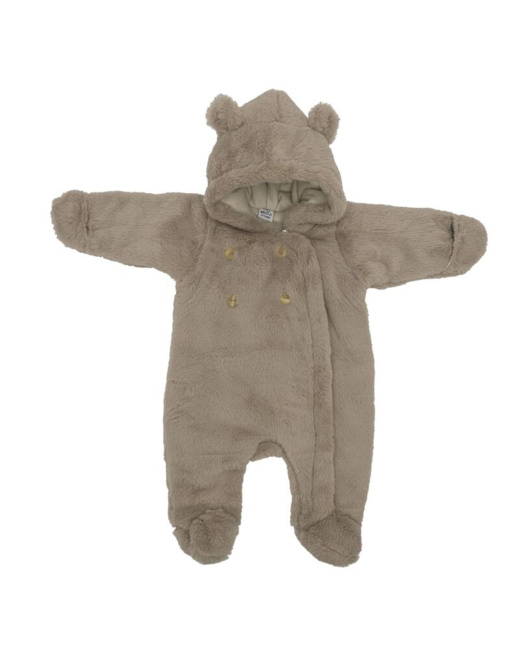 Combi pilote ours fausse fourrure Angora