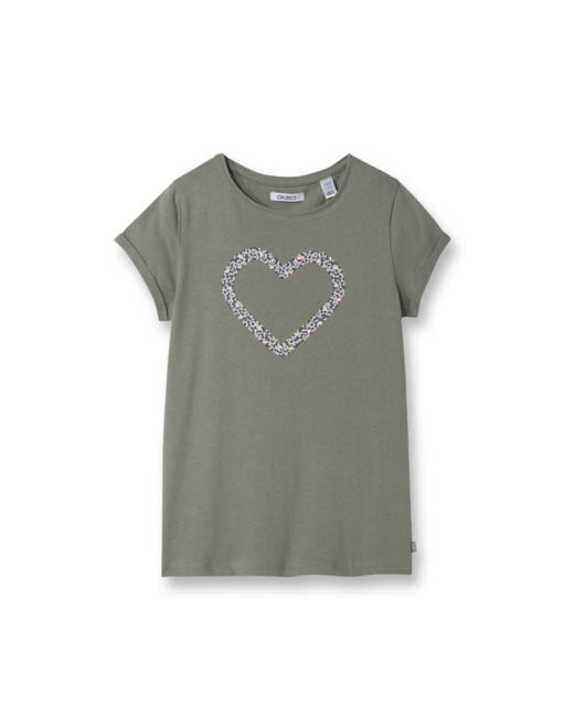 T-shirt fantaisie vert fille
