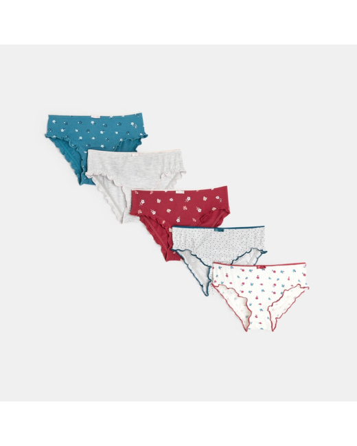 Jolies culottes fantaisie (lot de 5) fille