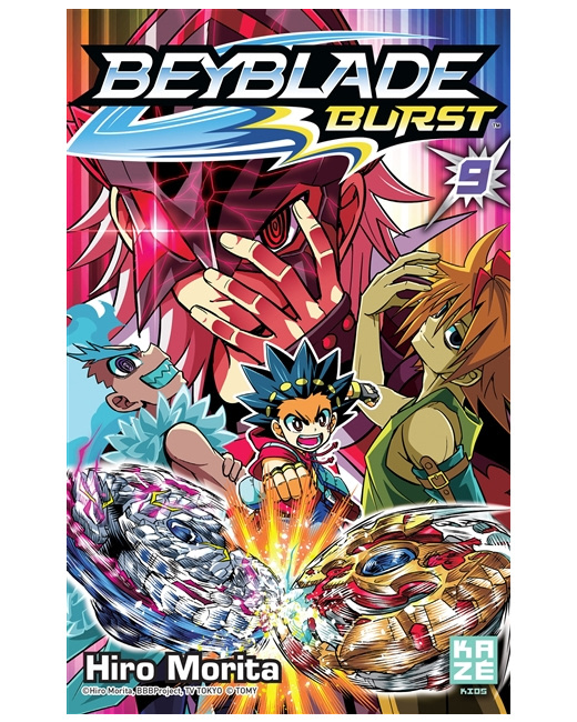 Beyblade Burst Tome 9