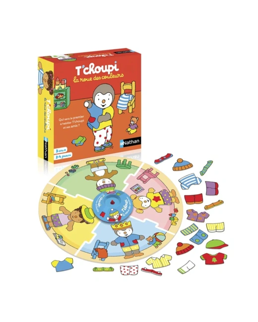 Le jeu des couleurs T'choupi