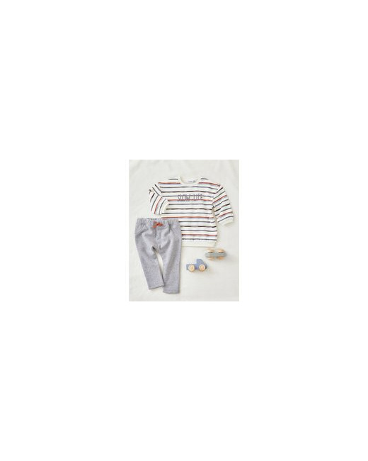 Set sweat rayé + jogging