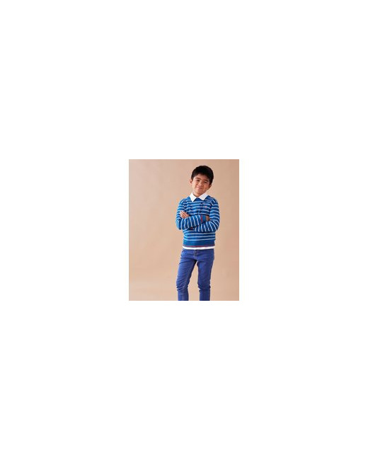 Pull en tricot rayé